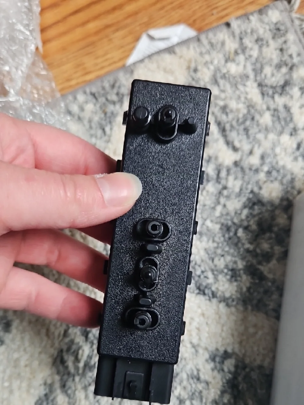 Black Window Switch Control Module For Vehicles. - Picture 3 of 8